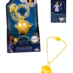 Disney Wish Wishing Star Necklace new with tags